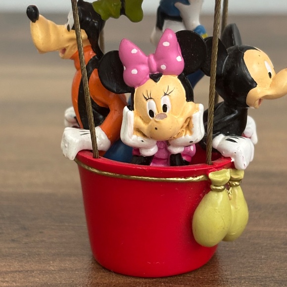 Disney Store MICKEY MOUSE HOT AIR BALLOON Friends Christmas Sketchbook Ornament - Picture 5 of 11